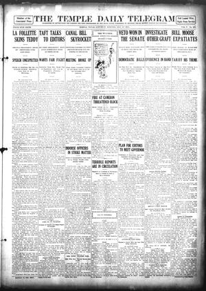 The Temple Daily Telegram (Temple, Tex.), Vol. 5, No. 234, Ed. 1 Saturday, August 17, 1912