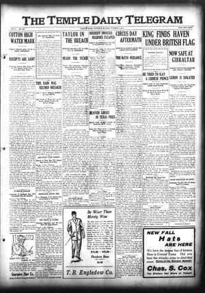The Temple Daily Telegram (Temple, Tex.), Vol. 3, No. 278, Ed. 1 Saturday, October 8, 1910