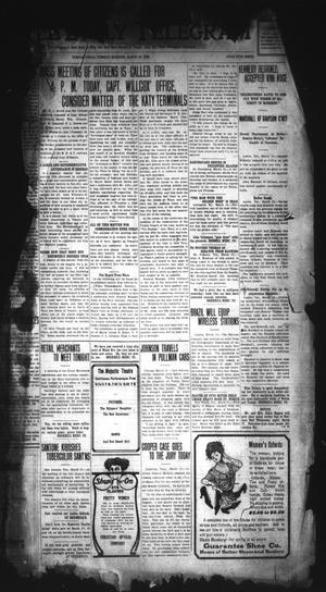 Temple Daily Telegram (Temple, Tex.), Vol. 2, No. 101, Ed. 1 Tuesday, March 16, 1909