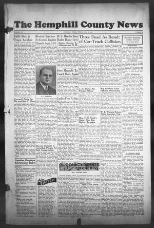 The Hemphill County News (Canadian, Tex), Vol. 9, No. 51, Ed. 1, Friday, August 29, 1947