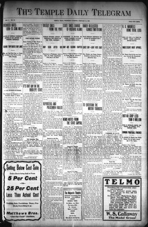 The Temple Daily Telegram (Temple, Tex.), Vol. 1, No. 74, Ed. 1 Wednesday, February 12, 1908