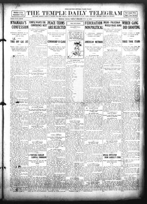 The Temple Daily Telegram (Temple, Tex.), Vol. 5, No. 311, Ed. 1 Friday, November 15, 1912