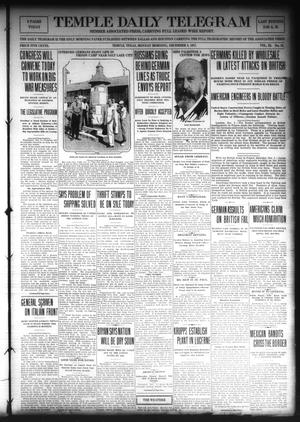 Temple Daily Telegram (Temple, Tex.), Vol. 11, No. 15, Ed. 1 Monday, December 3, 1917