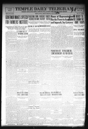 Temple Daily Telegram (Temple, Tex.), Vol. 10, No. 250, Ed. 1 Friday, July 27, 1917