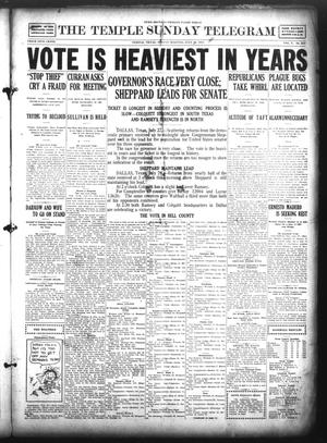 The Temple Daily Telegram (Temple, Tex.), Vol. 5, No. 217, Ed. 1 Sunday, July 28, 1912