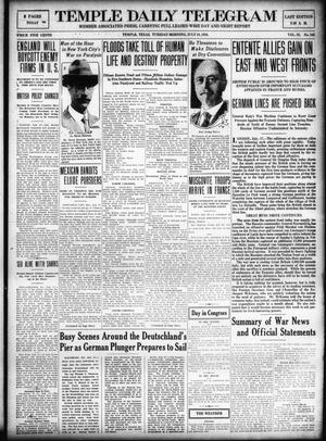 Temple Daily Telegram (Temple, Tex.), Vol. 9, No. 246, Ed. 1 Tuesday, July 18, 1916