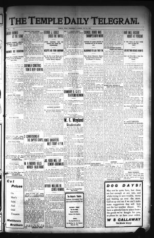 The Temple Daily Telegram. (Temple, Tex.), Vol. 1, No. 217, Ed. 1 Wednesday, July 29, 1908