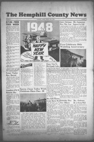 The Hemphill County News (Canadian, Tex), Vol. 10, No. 17, Ed. 1, Friday, January 2, 1948