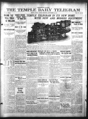 The Temple Daily Telegram (Temple, Tex.), Vol. 6, No. 270, Ed. 1 Sunday, September 28, 1913