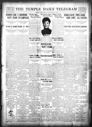 The Temple Daily Telegram (Temple, Tex.), Vol. 5, No. 202, Ed. 1 Thursday, July 11, 1912