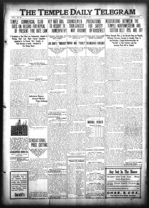 The Temple Daily Telegram (Temple, Tex.), Vol. 3, No. 182, Ed. 1 Saturday, June 18, 1910