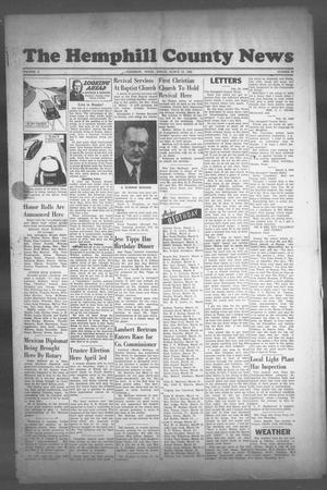 The Hemphill County News (Canadian, Tex), Vol. 10, No. 27, Ed. 1, Friday, March 12, 1948