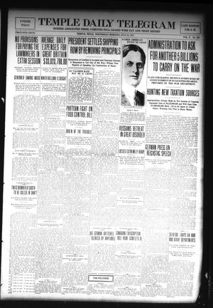 Temple Daily Telegram (Temple, Tex.), Vol. 10, No. 248, Ed. 1 Wednesday, July 25, 1917