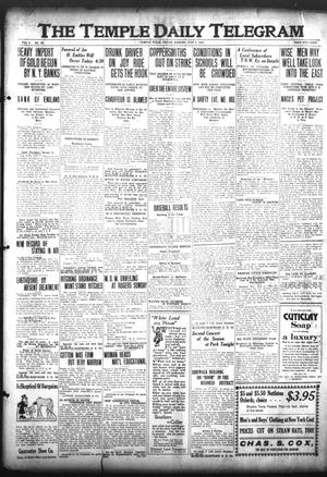 The Temple Daily Telegram (Temple, Tex.), Vol. 3, No. 199, Ed. 1 Friday, July 8, 1910