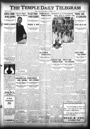 The Temple Daily Telegram (Temple, Tex.), Vol. 3, No. 260, Ed. 1 Saturday, September 17, 1910