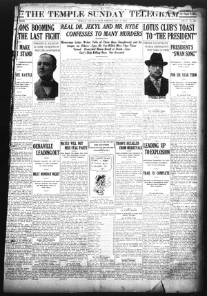 The Temple Daily Telegram (Temple, Tex.), Vol. 5, No. 313, Ed. 1 Sunday, November 17, 1912