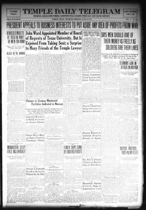 Temple Daily Telegram (Temple, Tex.), Vol. 10, No. 235, Ed. 1 Thursday, July 12, 1917