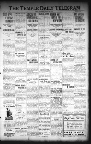 The Temple Daily Telegram (Temple, Tex.), Vol. 3, No. 172, Ed. 1 Tuesday, June 7, 1910