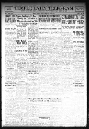 Temple Daily Telegram (Temple, Tex.), Vol. 10, No. 169, Ed. 1 Monday, May 7, 1917