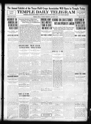 Temple Daily Telegram (Temple, Tex.), Vol. 10, No. 51, Ed. 1 Tuesday, January 9, 1917