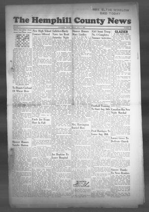 Primary view of object titled 'The Hemphill County News (Canadian, Tex), Vol. 10, No. 48, Ed. 1, Friday, August 6, 1948'.