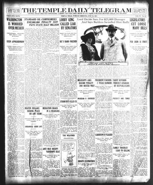 The Temple Daily Telegram (Temple, Tex.), Vol. 6, No. 211, Ed. 1 Tuesday, July 22, 1913