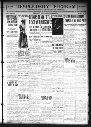 Temple Daily Telegram (Temple, Tex.), Vol. 11, No. 12, Ed. 1 Friday, November 30, 1917