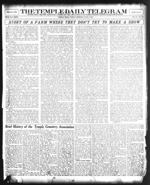 The Temple Daily Telegram (Temple, Tex.), Vol. 6, No. 174, Ed. 1 Sunday, June 8, 1913