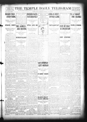 The Temple Daily Telegram (Temple, Tex.), Vol. 5, No. 294, Ed. 1 Saturday, October 26, 1912