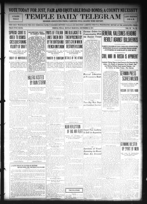 Temple Daily Telegram (Temple, Tex.), Vol. 11, No. 22, Ed. 1 Monday, December 10, 1917