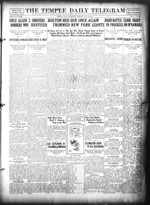 The Temple Daily Telegram (Temple, Tex.), Vol. 5, No. 282, Ed. 1 Saturday, October 12, 1912