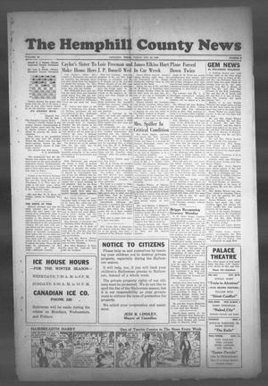 The Hemphill County News (Canadian, Tex), Vol. 11, No. 8, Ed. 1, Friday, October 29, 1948