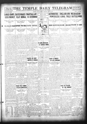 The Temple Daily Telegram (Temple, Tex.), Vol. 5, No. 251, Ed. 1 Friday, September 6, 1912