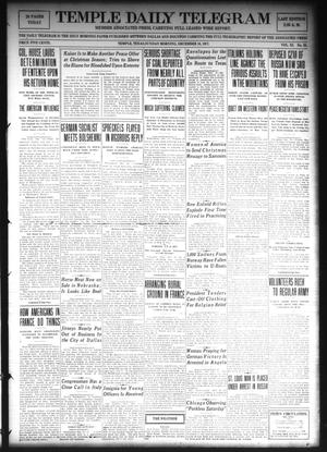 Temple Daily Telegram (Temple, Tex.), Vol. 11, No. 28, Ed. 1 Sunday, December 16, 1917