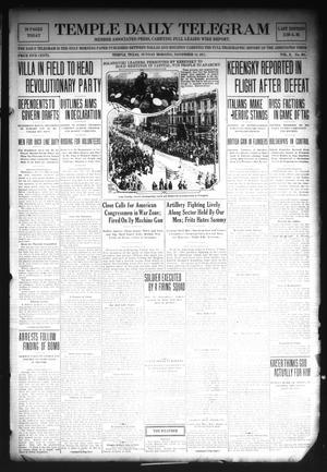 Temple Daily Telegram (Temple, Tex.), Vol. 10, No. 364, Ed. 1 Sunday, November 18, 1917
