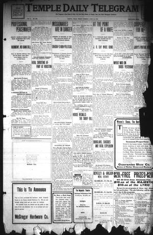 Temple Daily Telegram (Temple, Tex.), Vol. 2, No. 128, Ed. 1 Friday, April 16, 1909