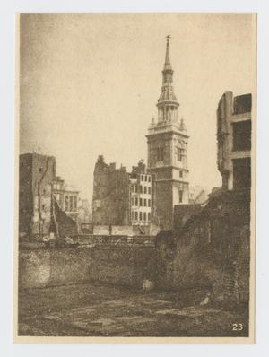 Primary view of object titled '[Photograph of Bow Street]'.