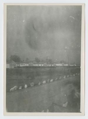 Primary view of object titled '[Dust Storm at Camp Barkeley]'.