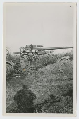 Primary view of object titled '[German 88 in France]'.
