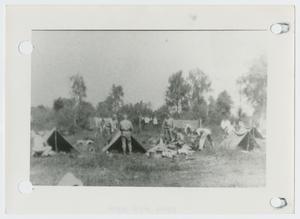 Primary view of object titled '[Officer's Tent Section]'.