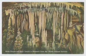[Postcard of Mammoth Cave]