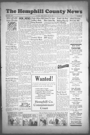 The Hemphill County News (Canadian, Tex), Vol. 11, No. 46, Ed. 1, Friday, July 22, 1949