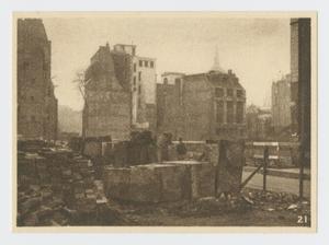 Primary view of object titled '[Ruins in Aldermanbury]'.
