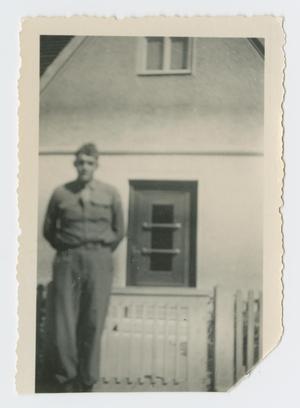 Primary view of object titled '[Photograph of Reuben Lasee]'.