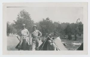 [Soldiers by Tent]