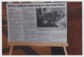 Thumbnail image of item number 1 in: '[Photograph of News Clipping]'.