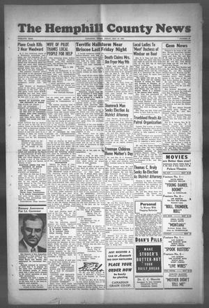 The Hemphill County News (Canadian, Tex), Vol. TWELFTH YEAR, No. 37, Ed. 1, Friday, May 19, 1950