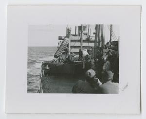Primary view of object titled '[Soldiers on a Ship]'.