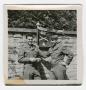 Photograph: [Lowell Flamm and Carl Zutz by a Wall]