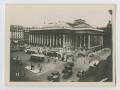 Thumbnail image of item number 1 in: '[Exterior of La Bourse]'.